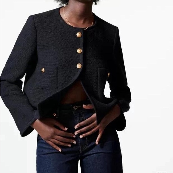 Zara textured blazer - Picture 6 of 7